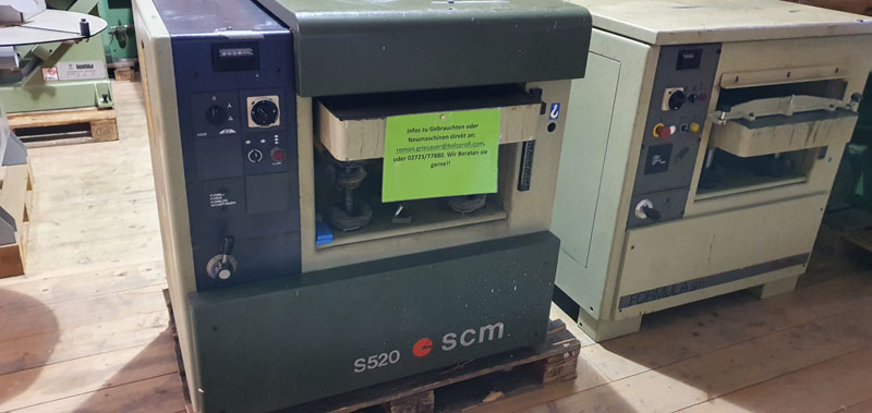 Dickenhobelmaschine SCM S520 gebraucht
