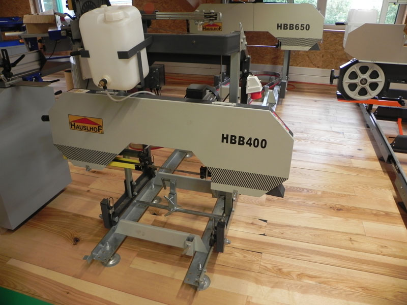 Vorführmaschine Hauslhof  HBB 400 Blockbandsäge